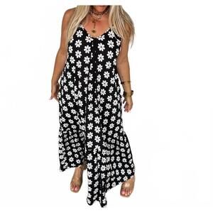 NEW BLAKELY nova daisy dress in black & white